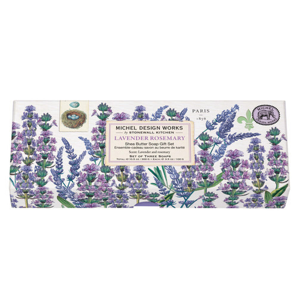 Lavender Rosemary Soap Gift Set - Zinnias Gift Boutique