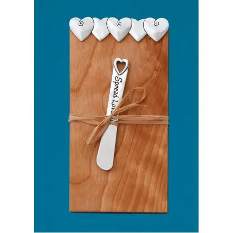 Pate Board w/ Small Knife - Zinnias Gift Boutique