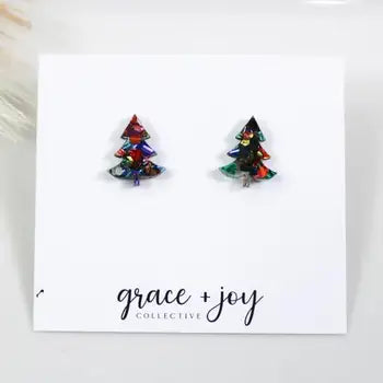Holiday Earrings - Zinnias Gift Boutique