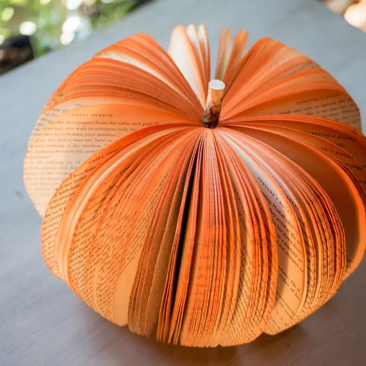 Upcycled Book Halloween Decor - Zinnias Gift Boutique