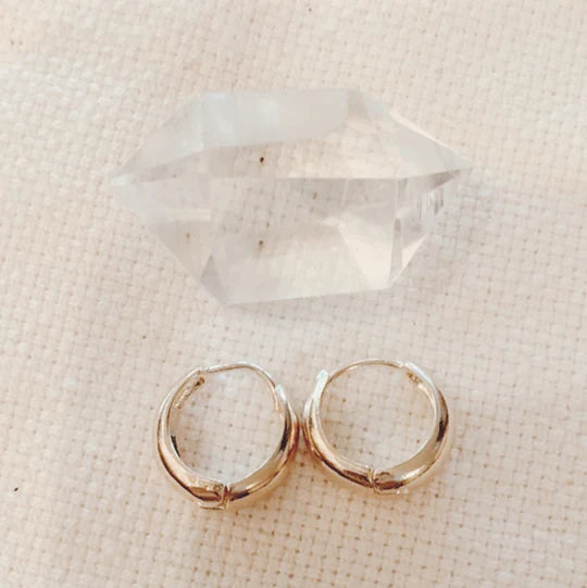 Swell Tapper Hoop Earrings