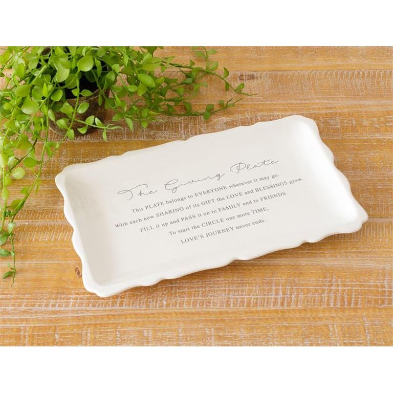 Giving Plate - Zinnias Gift Boutique