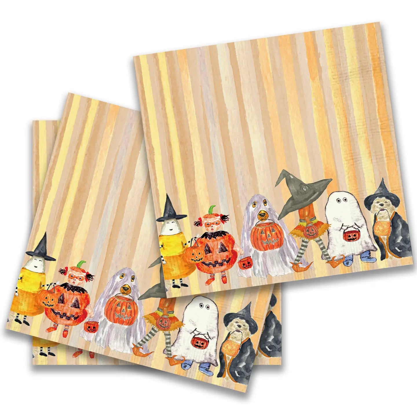 Halloween Gang Cocktail Napkins - Zinnias Gift Boutique