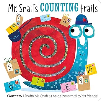 Mr Snail's Counting Trails - Zinnias Gift Boutique