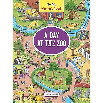 My Big Wimmelbook®―A Day at the Zoo: A Look-and-Find Book - Zinnias Gift Boutique