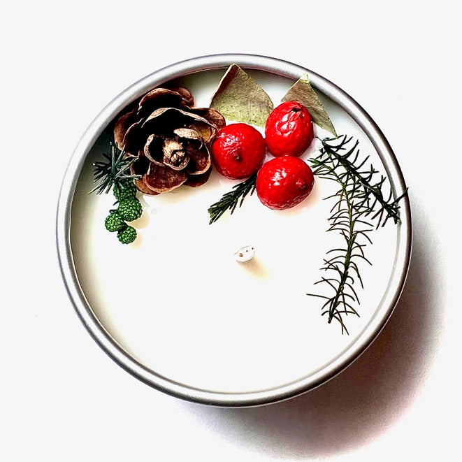 &quot;Winter Walk&quot; Winter Holiday Soy Candle