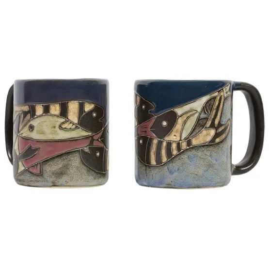 Mara Mugs - Fish School - Zinnias Gift Boutique