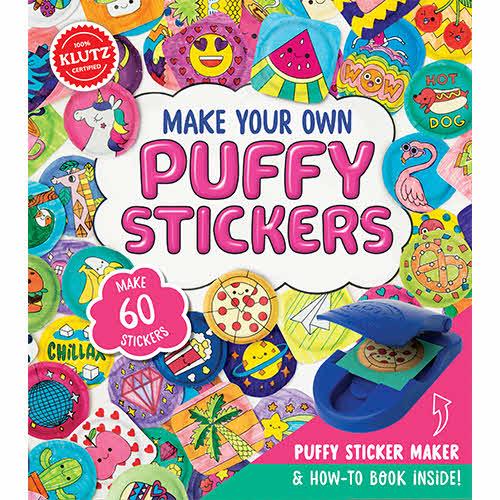 Make Your Own Puffy Stickers - Zinnias Gift Boutique