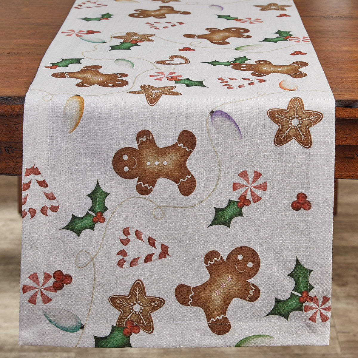 Gingerbread Cookie Runner - Zinnias Gift Boutique