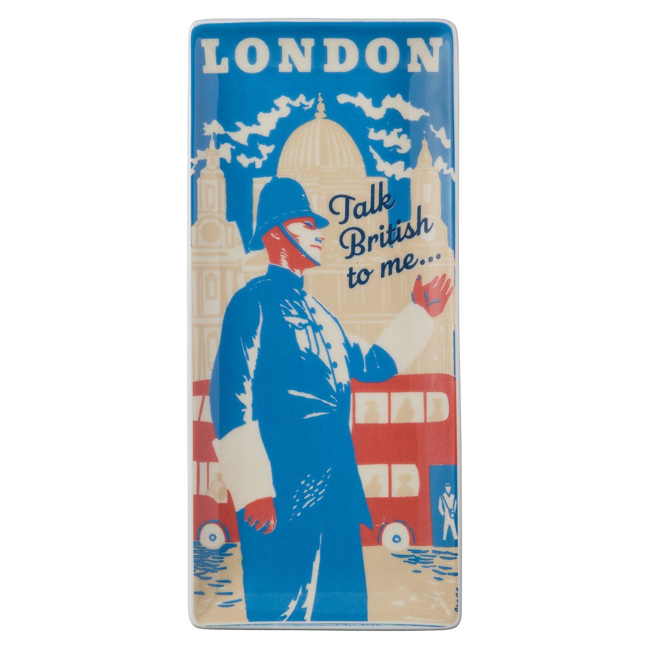 London Map Tray - Zinnias Gift Boutique