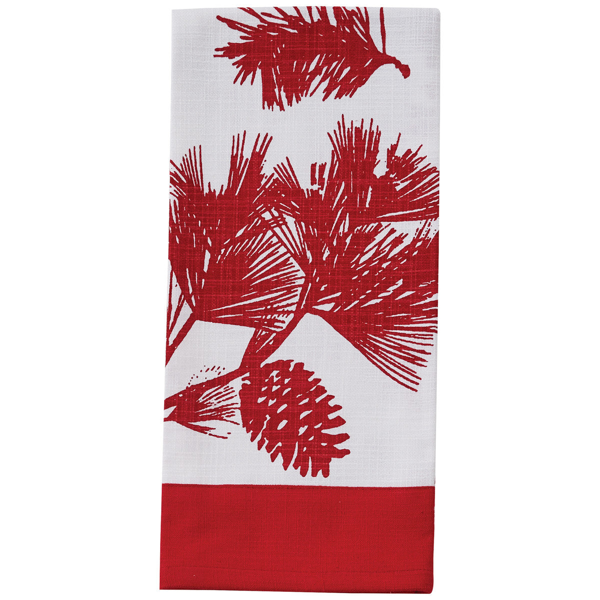 Pinecone Dish Towel - Zinnias Gift Boutique