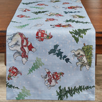 Polar Bears Table Runner 72"L - Zinnias Gift Boutique