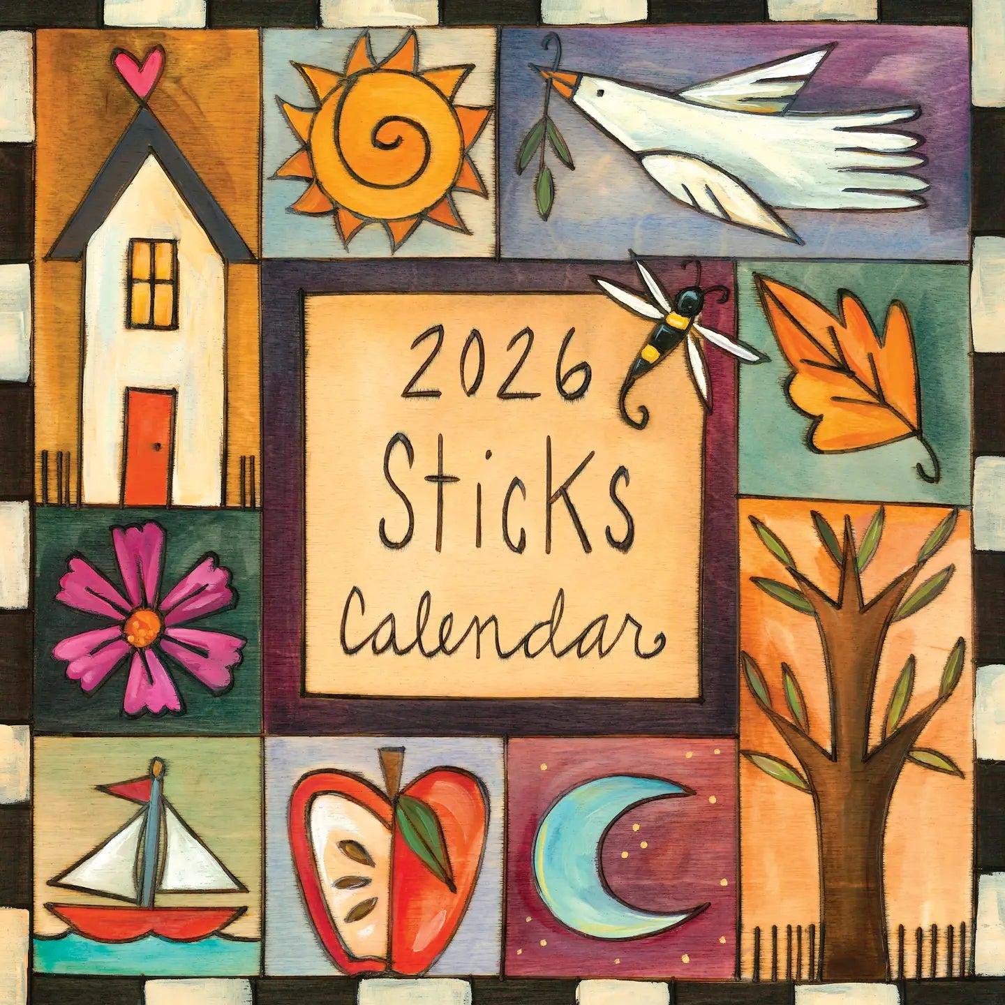 2026 Paper Calendar - Zinnias Gift Boutique