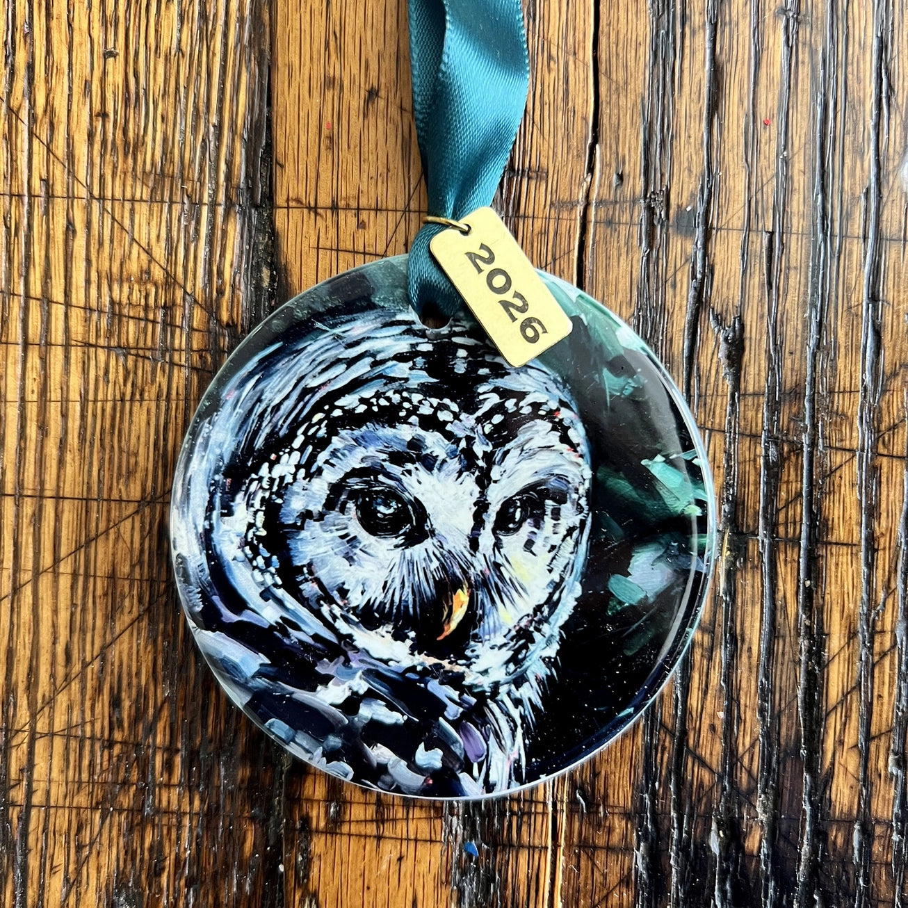 2026 LE Barred Owl Ornament - Zinnias Gift Boutique