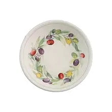 Small Round Bowl - Grape Wreath - Zinnias Gift Boutique