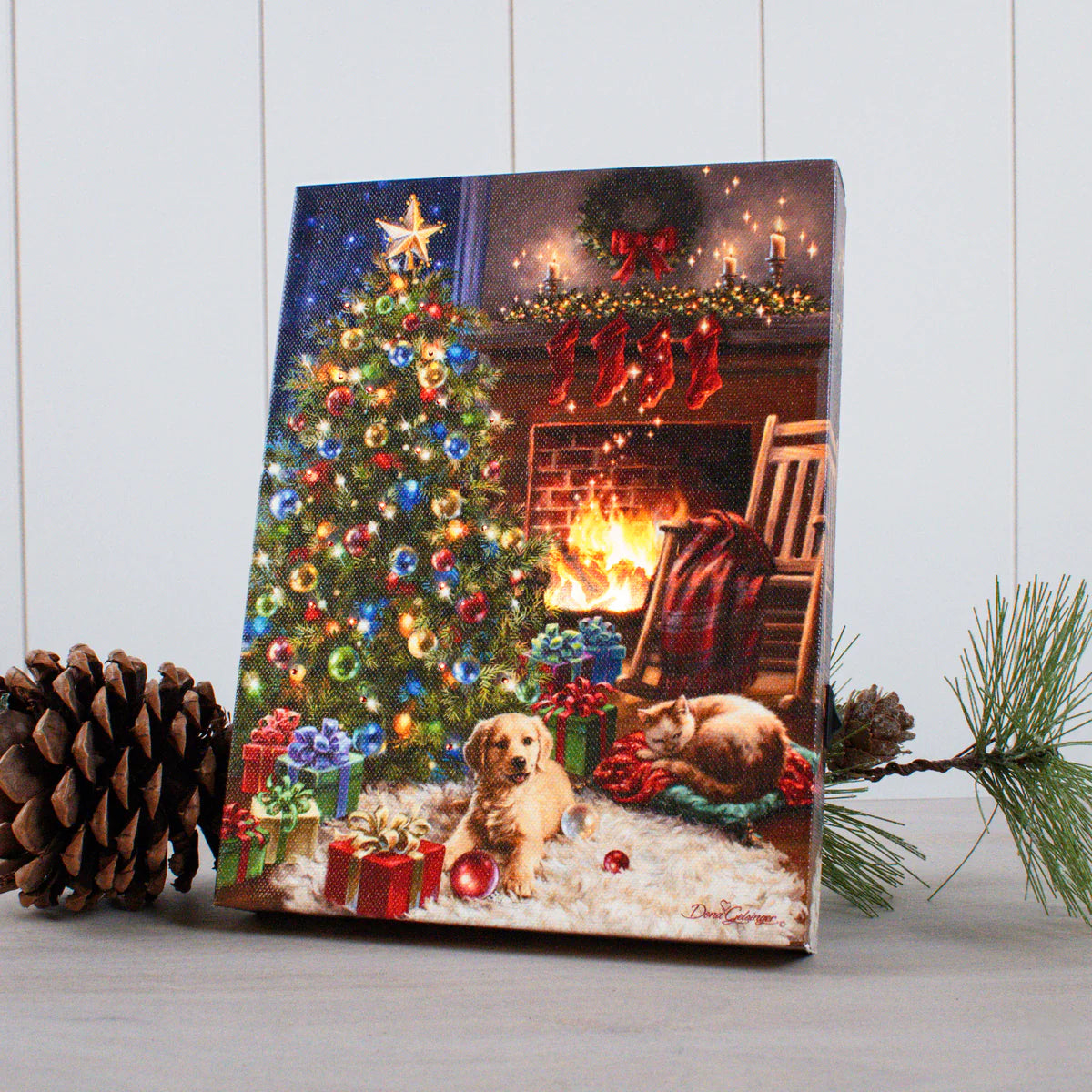 Cozy Christmas Mini Lighted - Zinnias Gift Boutique