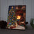 Mini Lighted Easel Back 8x6 Cozy Christmas