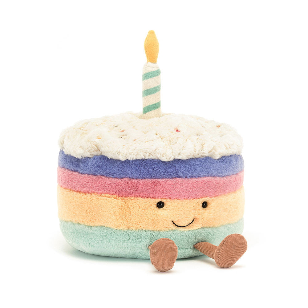 Amuseables Rainbow Birthday Cake - Zinnias Gift Boutique