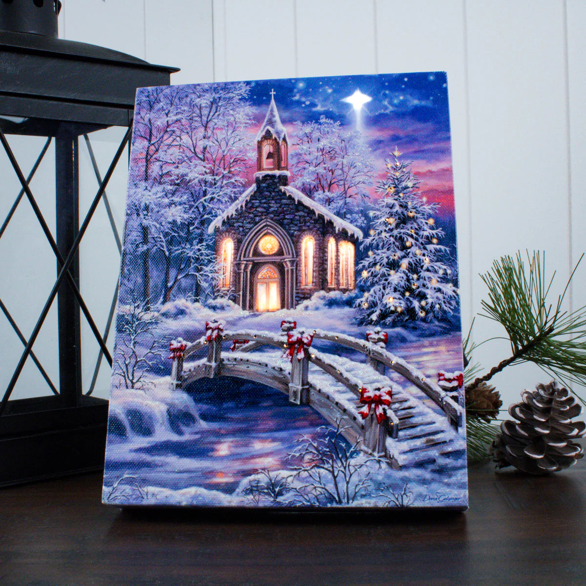 O Come Emmanuel Mini Lighted - Zinnias Gift Boutique