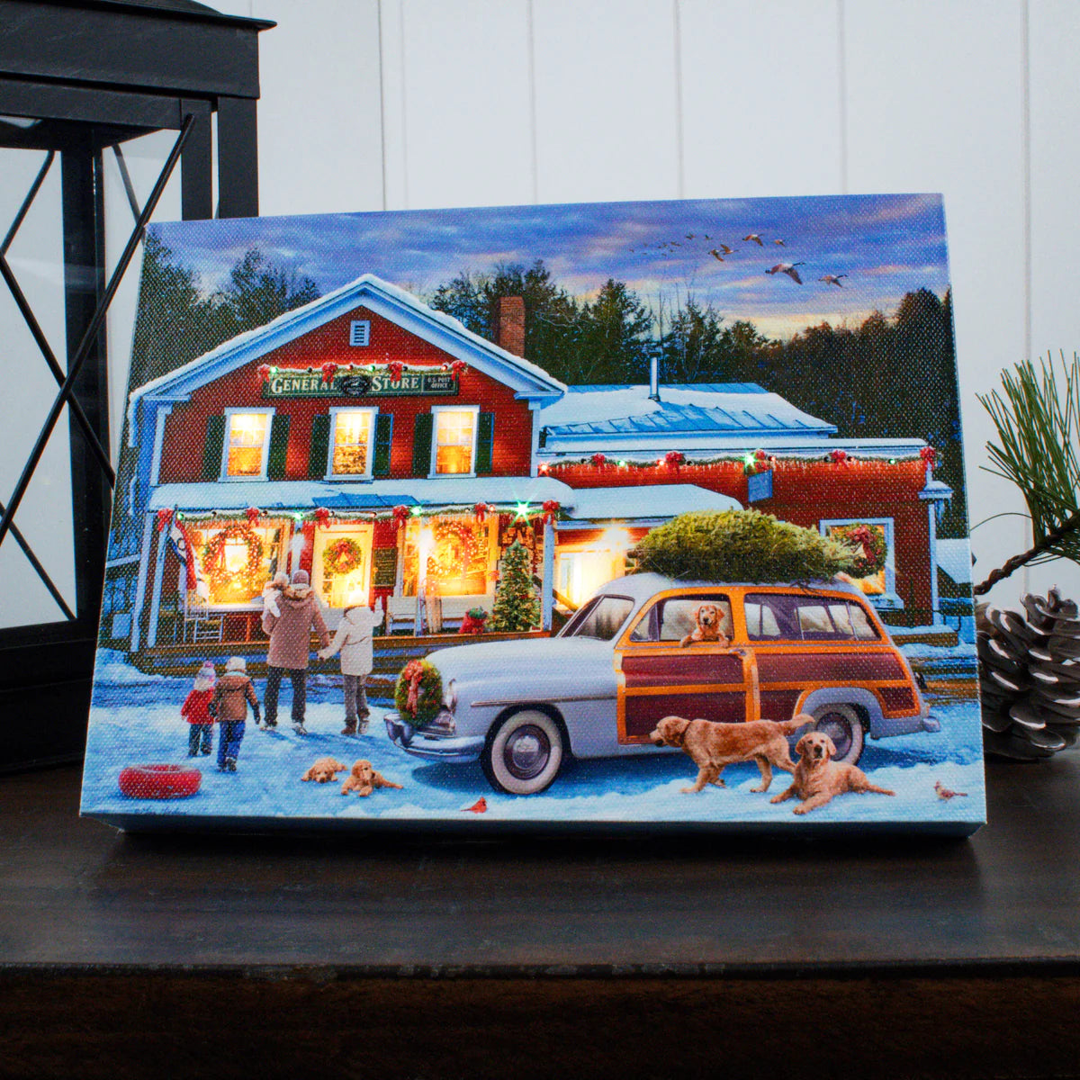 Christmas Shop  Mini Lighted - Zinnias Gift Boutique