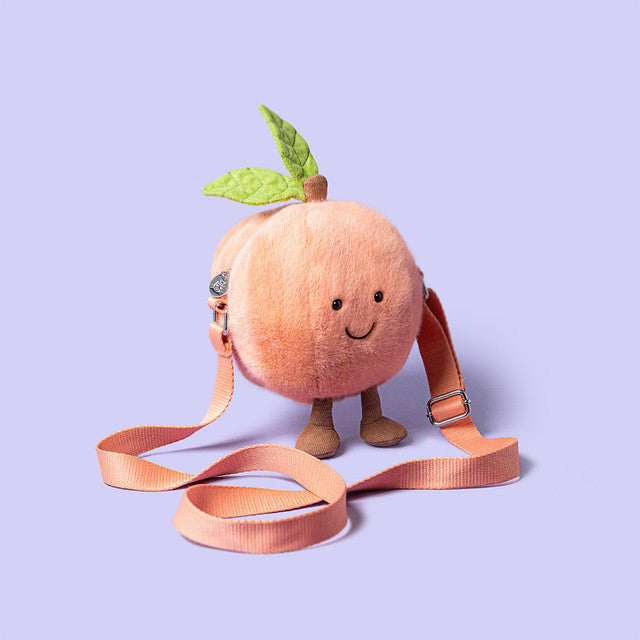 Amuseable Peach Shoulder Bag - Zinnias Gift Boutique