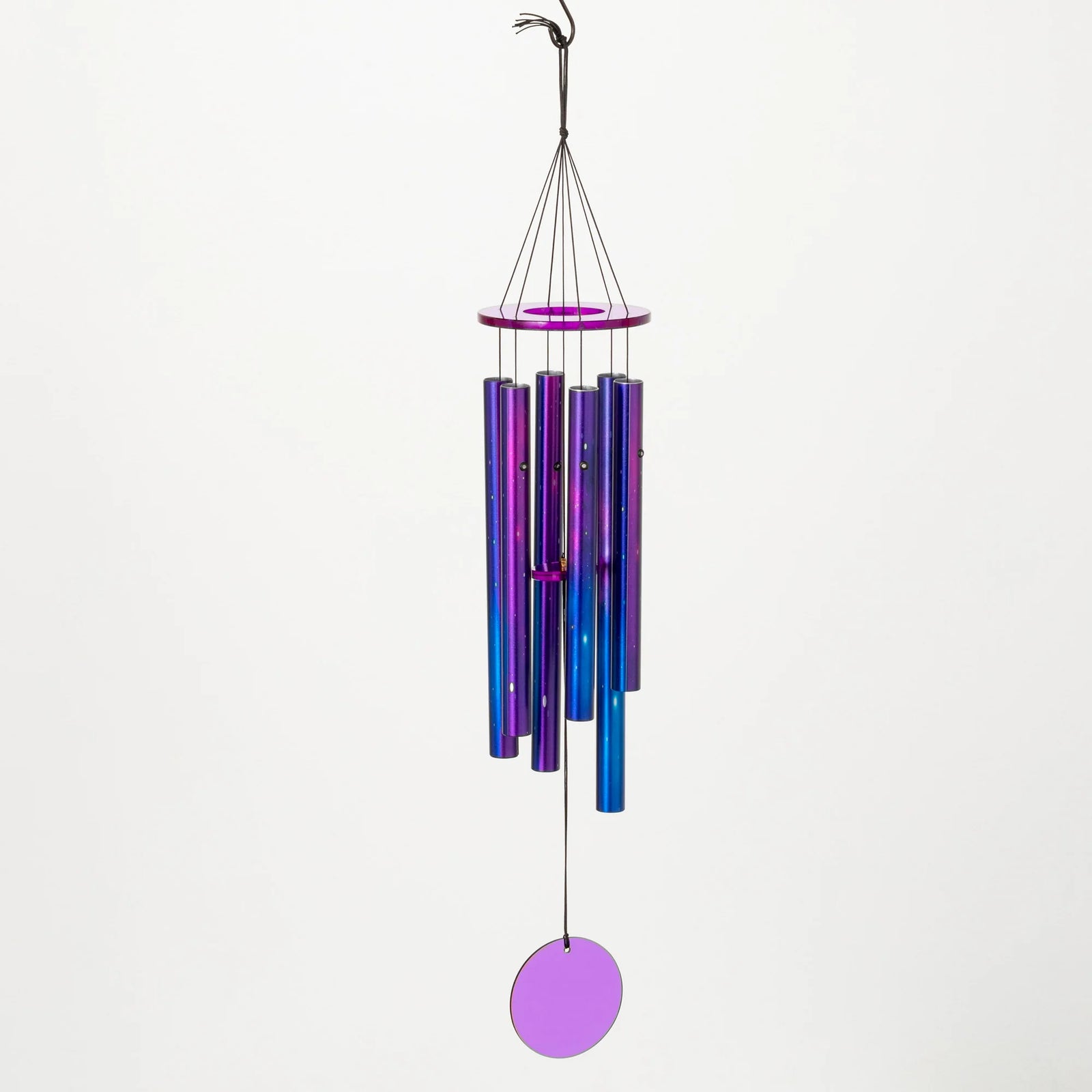 Acrylic Chime - Purple - Zinnias Gift Boutique