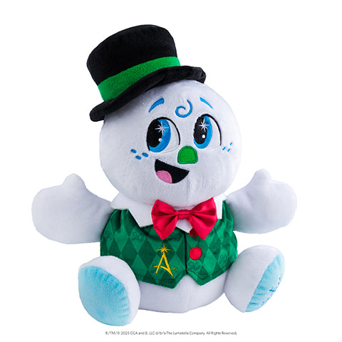 Snowstax razzle snowman plush and book - Zinnias Gift Boutique