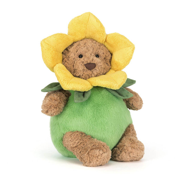 Bartholomew Bear Daffodil Outfit - Zinnias Gift Boutique