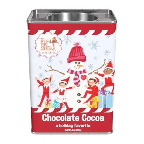 The Elf On The Shelf® Chocolate Cocoa (8oz Rectangle Tin) - Zinnias Gift Boutique