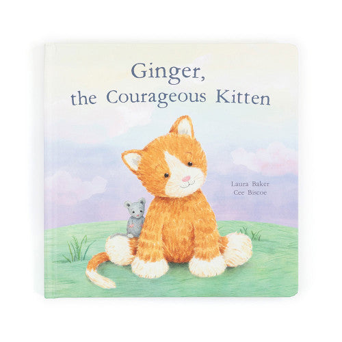 Ginger the courageous kitten book - Zinnias Gift Boutique