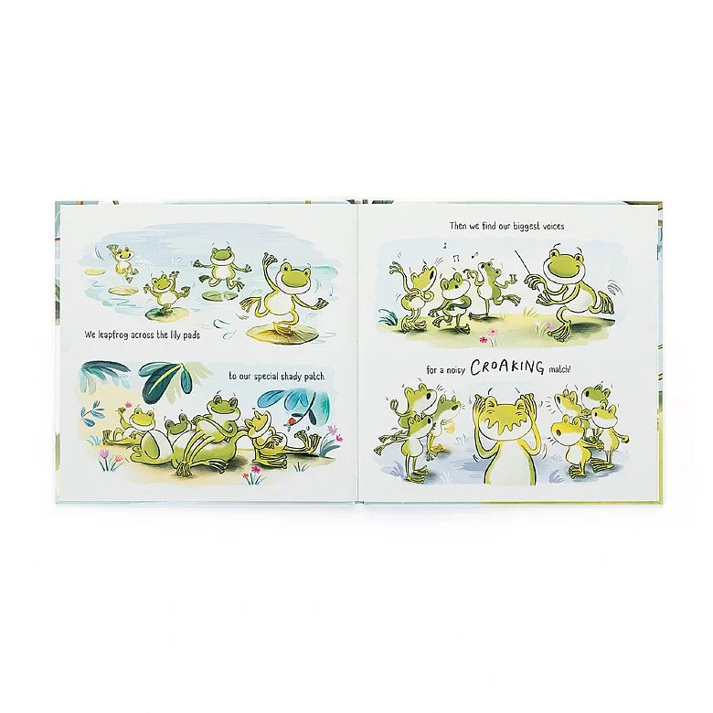 A Fantastic Day For Finnegan Frog Book - Zinnias Gift Boutique