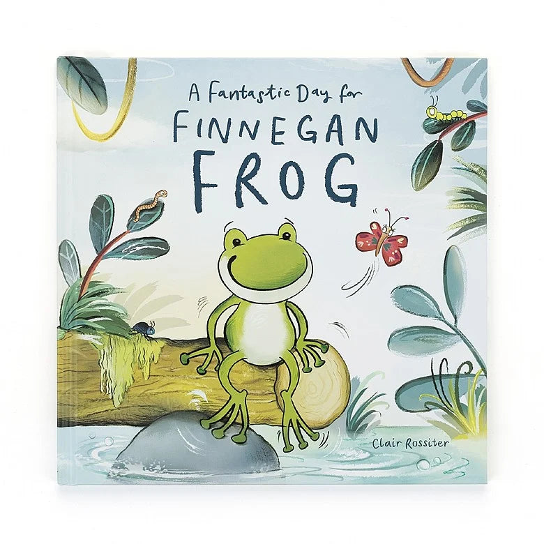 A Fantastic Day For Finnegan Frog Book - Zinnias Gift Boutique