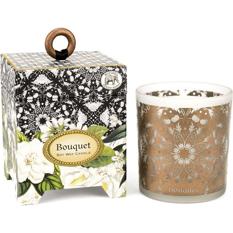 Bouquet 6.5 oz. Soy Wax Candle - Zinnias Gift Boutique