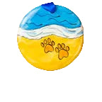 Ornament 2026 Hand Painted - Zinnias Gift Boutique