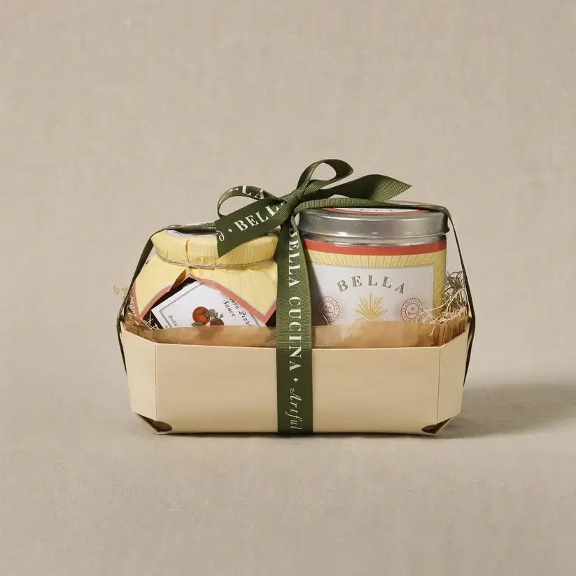 Pizza Sauce &amp; Dough Balsawood Gift Kit