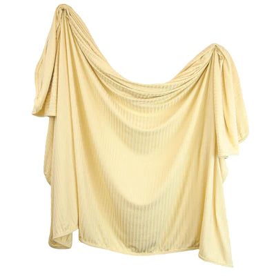 Birdie Ribbeed Swaddle Blanket 48 x 48 - Zinnias Gift Boutique