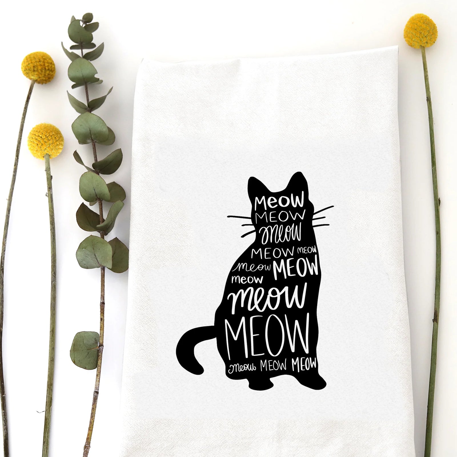 Cat Silhouette - Zinnias Gift Boutique