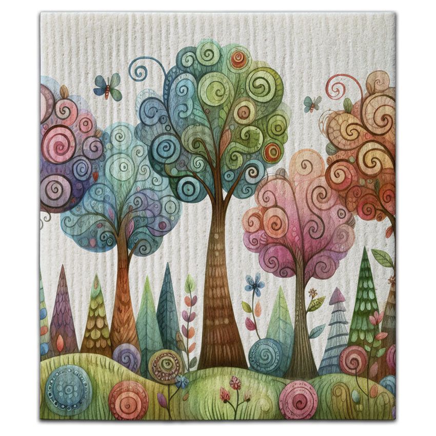 Eco Friendly Dishcloth - Nature - Zinnias Gift Boutique