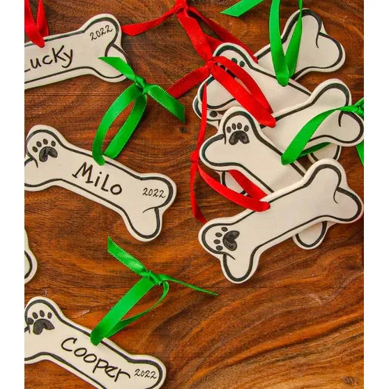 Hand‑Painted Ceramic Ornament - Zinnias Gift Boutique