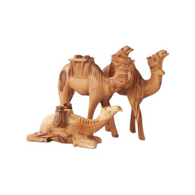 Medium Set of 3 Camels - 6" - Zinnias Gift Boutique