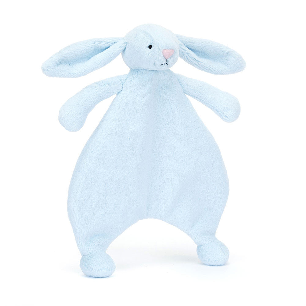 Bashful Blue Bunny Comforter - Zinnias Gift Boutique