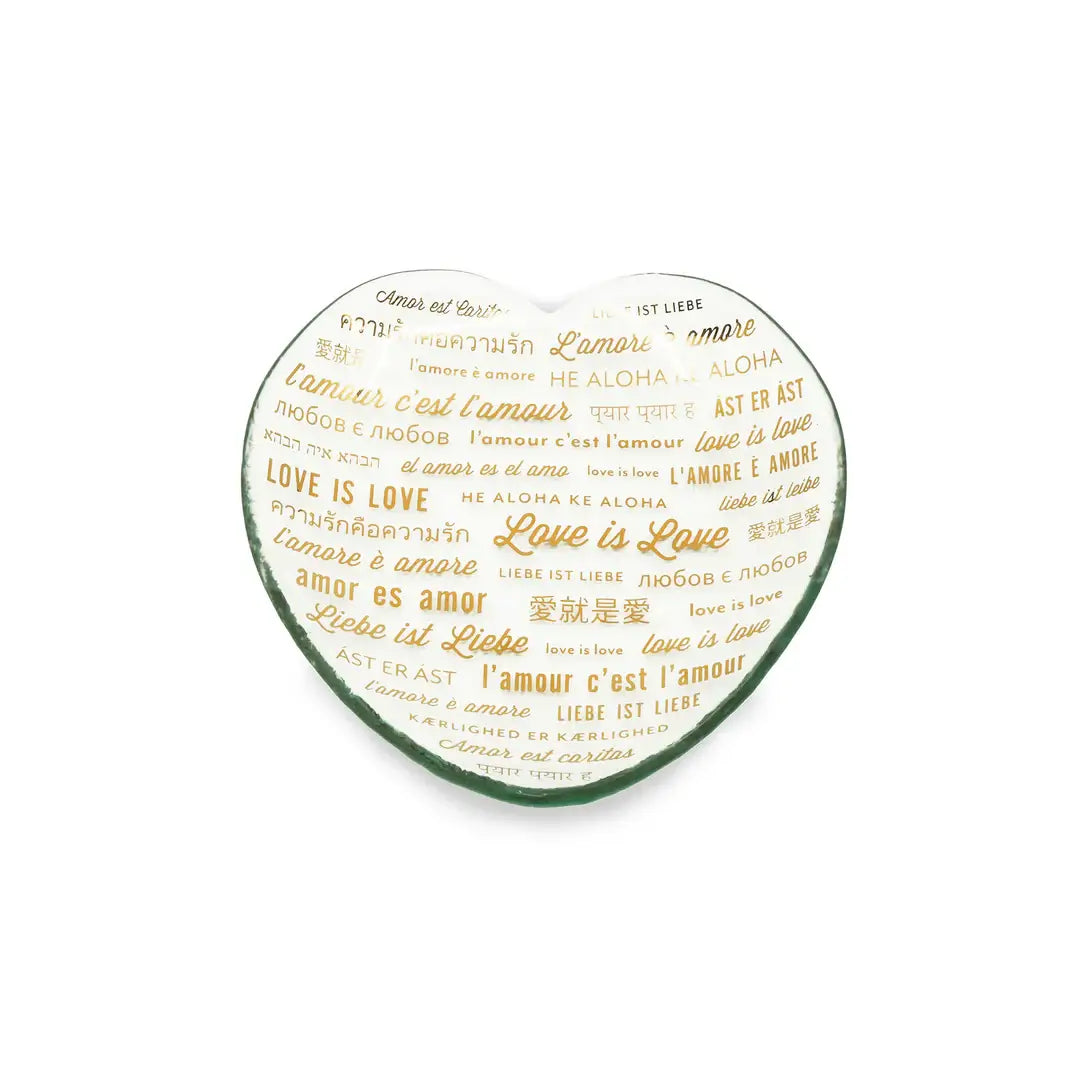 Love is Love Heart Plate - Zinnias Gift Boutique