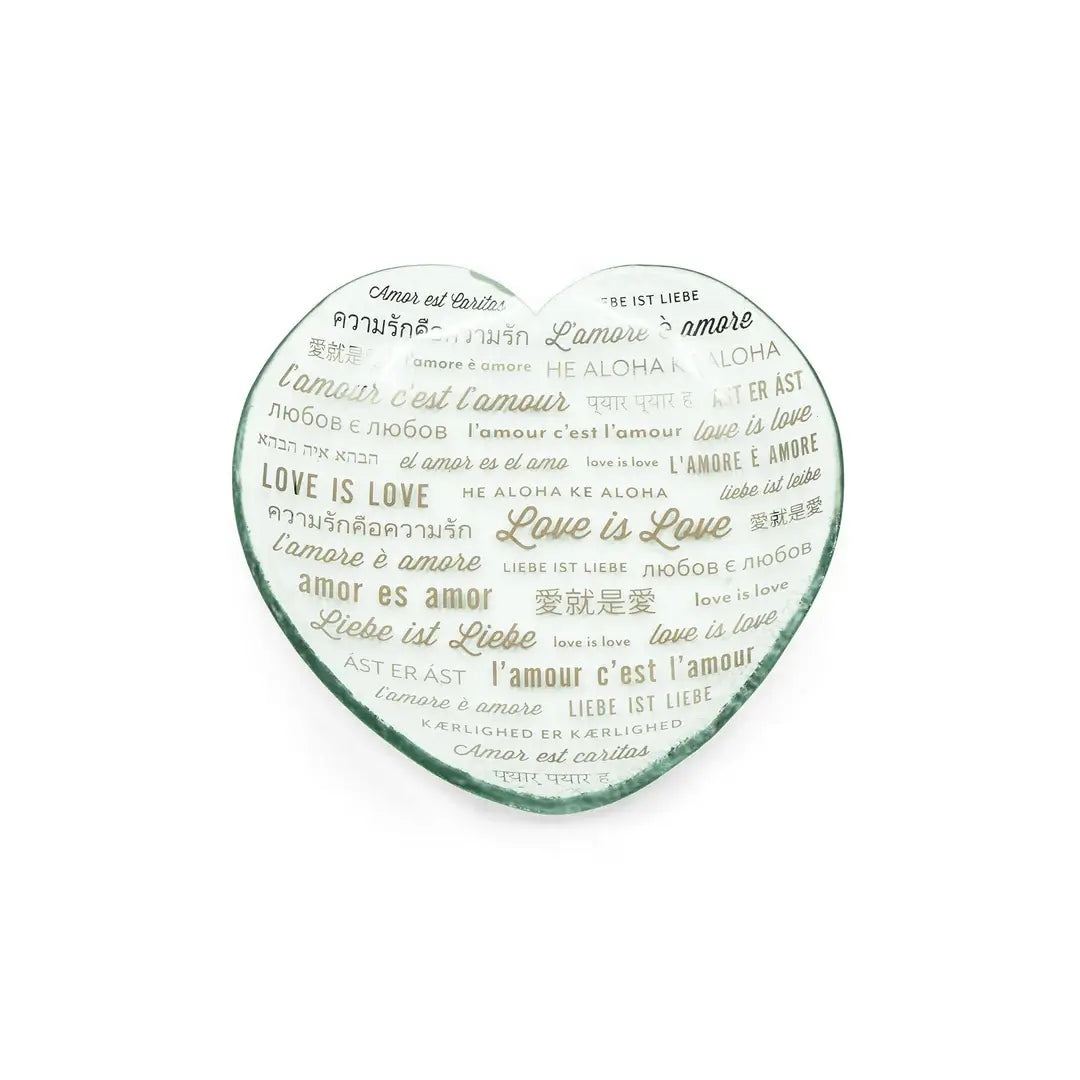 Love is Love Heart Plate - Zinnias Gift Boutique