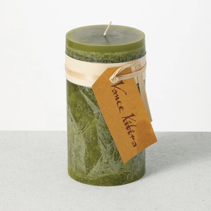 Timber Pillar Candle 6" - Zinnias Gift Boutique