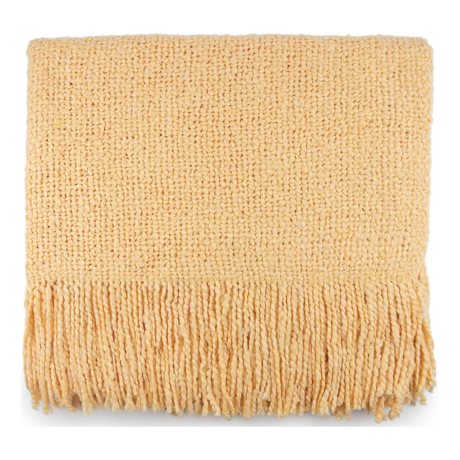 Campbell Throw - Lemon 40x70 - Zinnias Gift Boutique