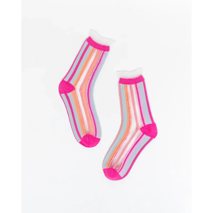 Sheer Crew Socks - Zinnias Gift Boutique