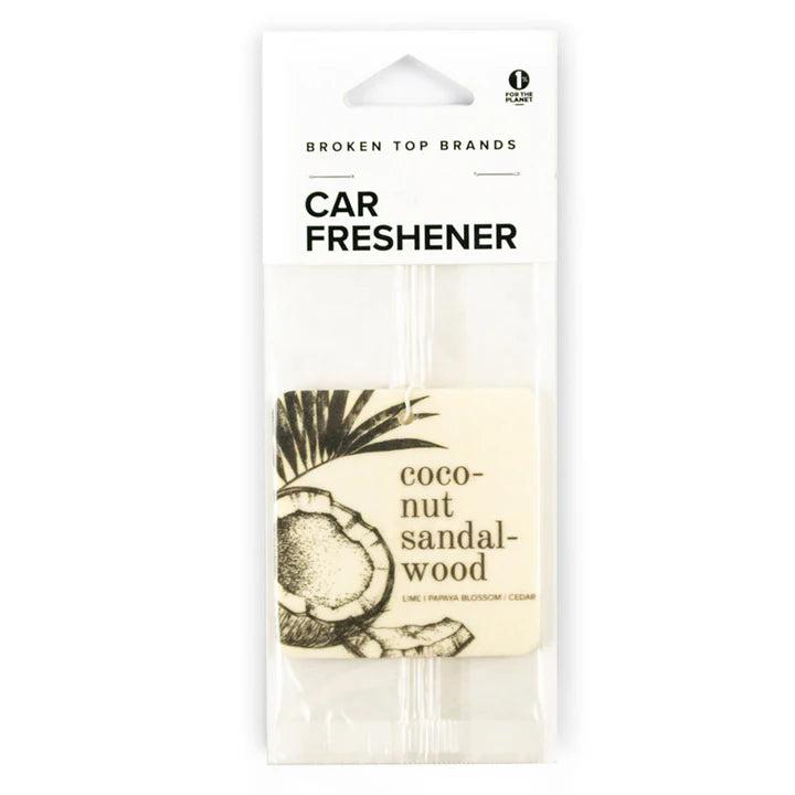 Coconut Sandalwood Car Freshener