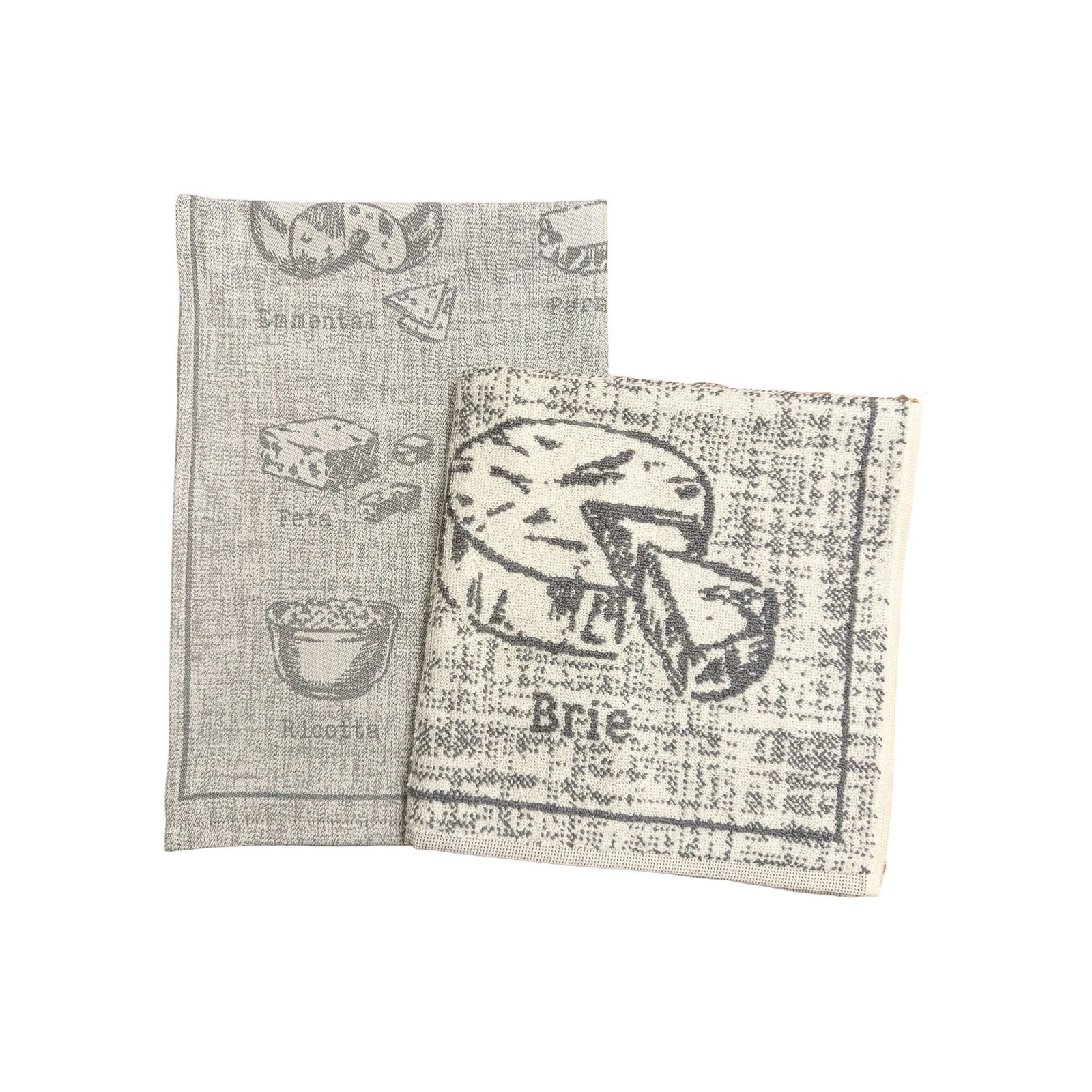 Cheese Kitchen Towels - Zinnias Gift Boutique