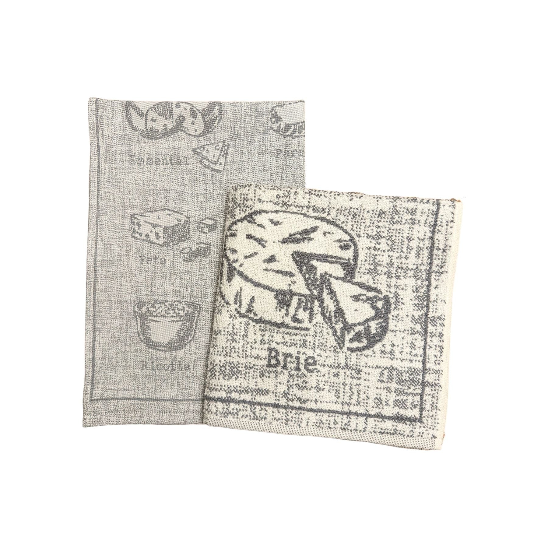 Cheese Kitchen Towels - Zinnias Gift Boutique