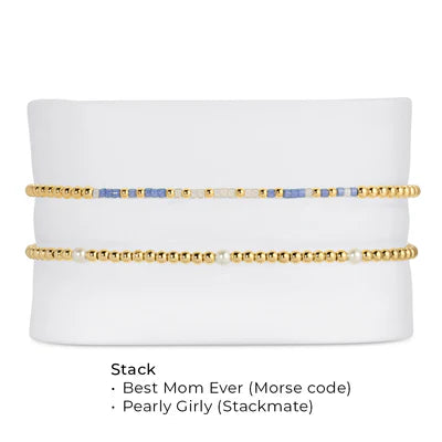 Stack 14kg Stretch Beaded Bracelet - Zinnias Gift Boutique